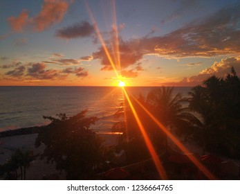 Sunset At Dover Beach Barbados