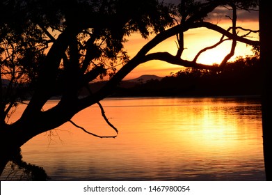 Sunset At Eaglehawk Neck, Tasmania