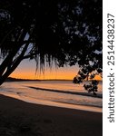 Sunset east coast australia noosa heads