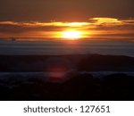 sunset at el capitan