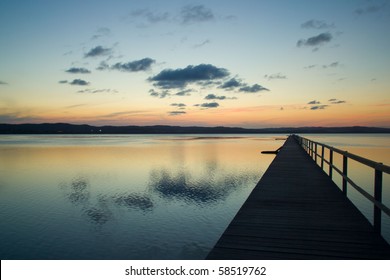 Sunset At The Entrance Central Coast NSW