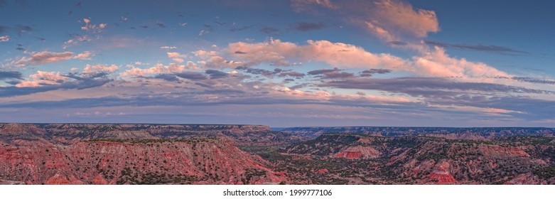 Sunset Explosion Over Palo Duro Canyon - Amarillo Texas Panhandle