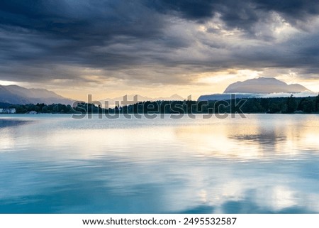 Similar – Image, Stock Photo Faakersee in Carinthia