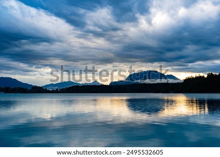 Similar – Image, Stock Photo Faakersee in Carinthia