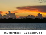 Sunset at the famous Jacare Beach, Cabedelo, near Joao Pessoa, Paraiba, Brazil on August 30, 2003.