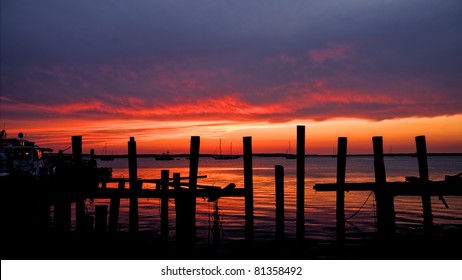Sunset In Fernandina Beach