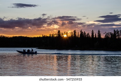 Sunset Fishing, Kenai River, Alaska