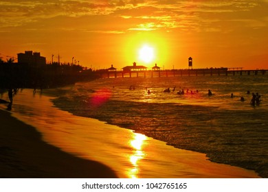 Sunset In Fortaleza,Brazil