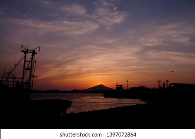 Sunset In Ganghwado Island Korea