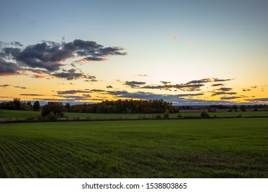 Sunset At Georgetown, Ontario, Canada