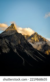 Sunset In The German Alps