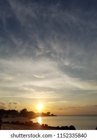 Sunset At Glen Cove Beach 