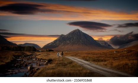 Sunset In The Glencoe Valley