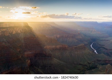 Sunset At Grand Canyon, Arizona