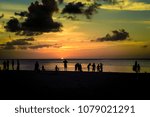 sunset in guam