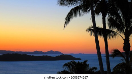 Sunset In Hamilton Island