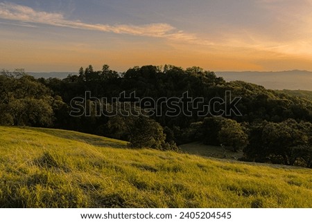 Sunset at Henry W. Coe State Park