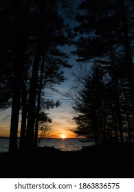 Sunset At Higgins Lake Michigan