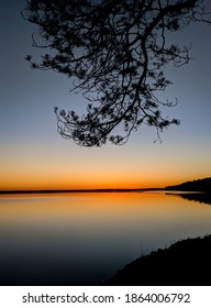 Sunset At Higgins Lake Michigan USA