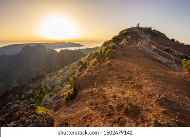 Sunset at the highest peak of Madeira, Pico Ruivo - Shutterstock ID 1502479142