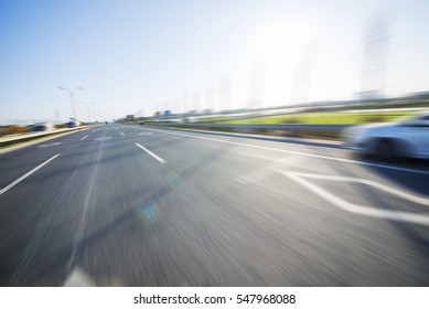 Sunset Highway Background Stock Photo 547968088 | Shutterstock