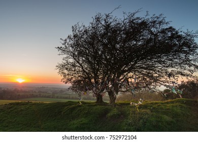 Sunset At The Hill Of Tara