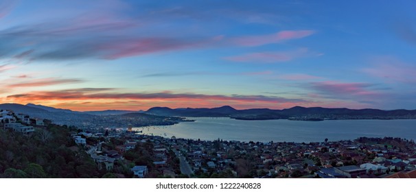 Sunset In Hobart City