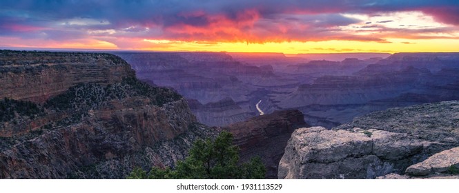 Sunset Hopi Point On Rim Trail Stock Photo 1916155093 Shutterstock