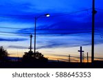 Sunset of Houston