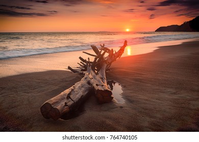 Sunset At Jaco Beach