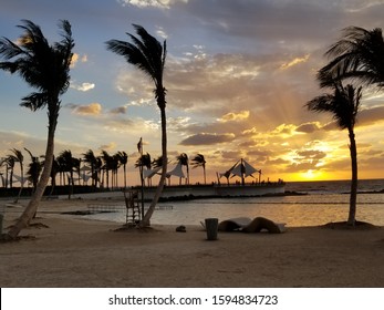 The Sunset At Jeddah Waterfront