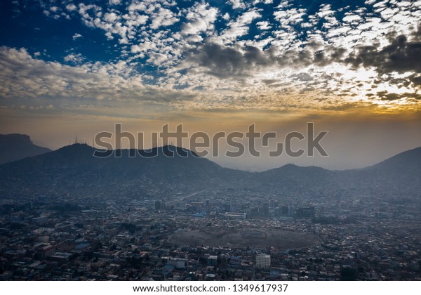 Sunset Kabul Afghanistan Stock Photo Edit Now 1349617937