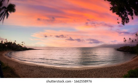 Sunset In Kapalua Bay, Maui