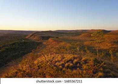 Sunset In Kimberleys Near El Questro Station