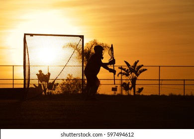 Sunset Lacrosse Goalie