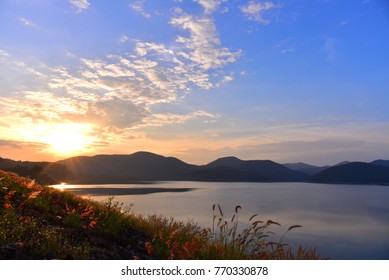 Sunset at Lake
