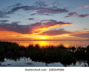 Sunset At Lake Apopka