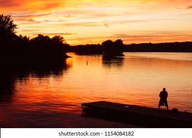 Sunset Lake Barkley