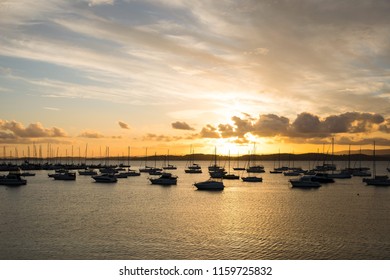 Sunset At Lake Macquarie