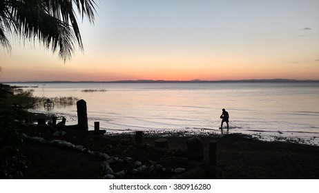 Sunset Lake Managua