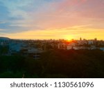 
A sunset in Lima Peru.