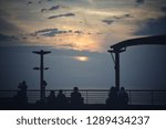 Sunset in Lima - Peru.