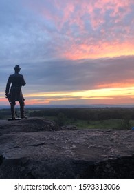 Sunset At Little Round Top