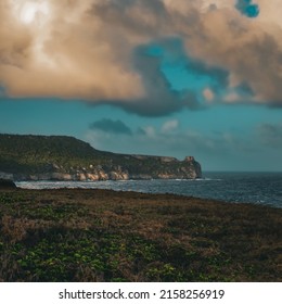 Sunset Located In Tinian Island