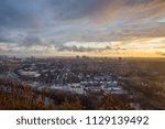 Sunset at a location in New Haven, Connecticut