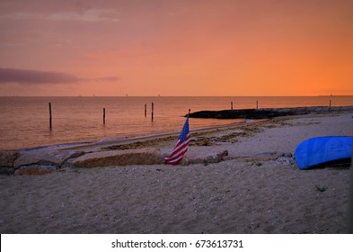 Sunset Of The Long Island Sound