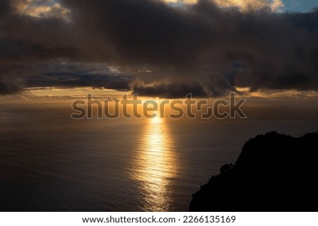 Similar – Image, Stock Photo sunset, again.