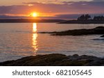 Sunset in Maine
