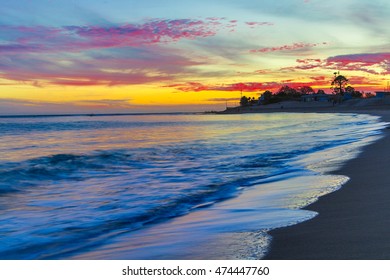 
Sunset At Malibu Beach, CA.