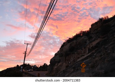 The Sunset At Malibu Canyon